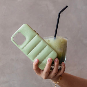 Puffer Case - Matcha Latte