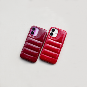 Puffer Case - Crimson